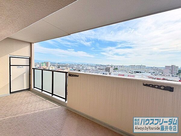 日当たりの良いバルコニー♪