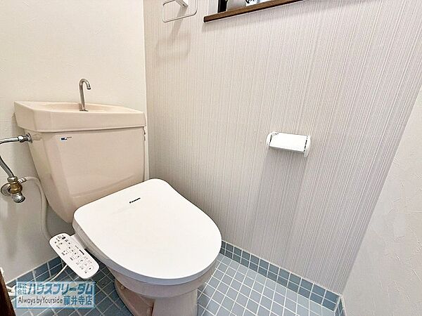 トイレにはウォシュレット完備。