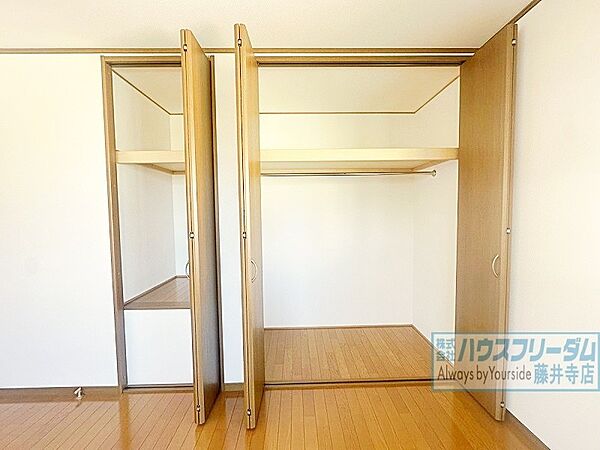 各居室収納確保されていますのでお部屋を広く使えます