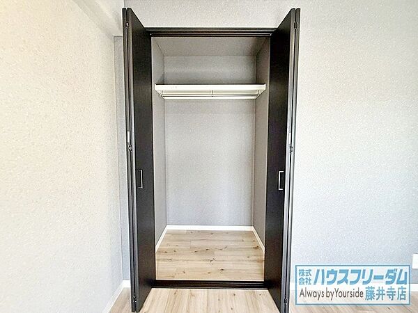 各居室収納確保されていますのでお部屋を広く使えます