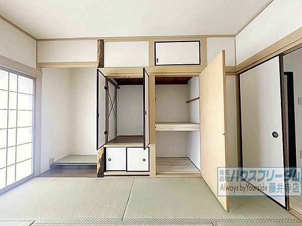 和室にも収納が確保されています！