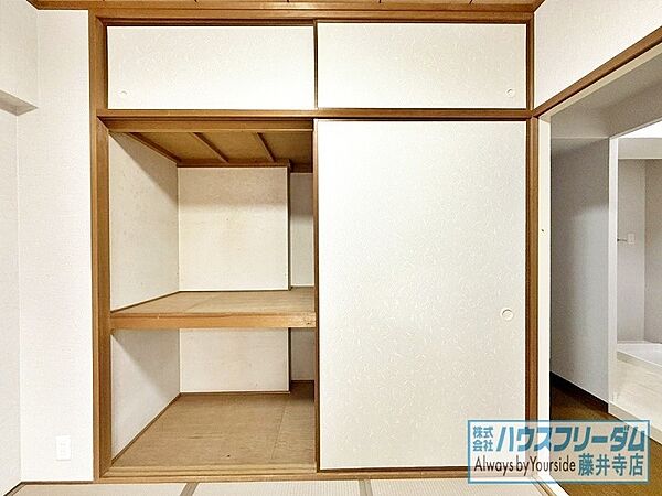 和室にも収納が確保されています！