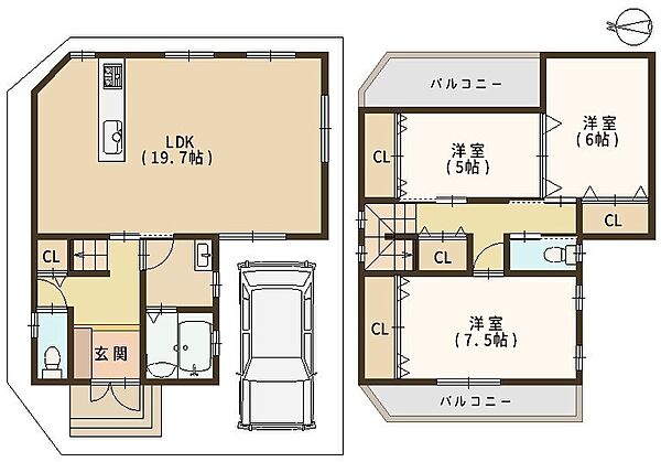 間取り：327002897983