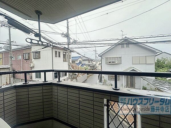 日当たりの良いバルコニー♪