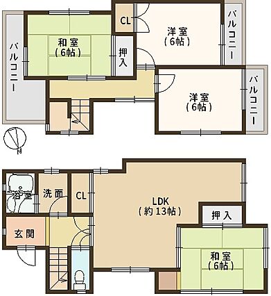 間取り図はこち...
