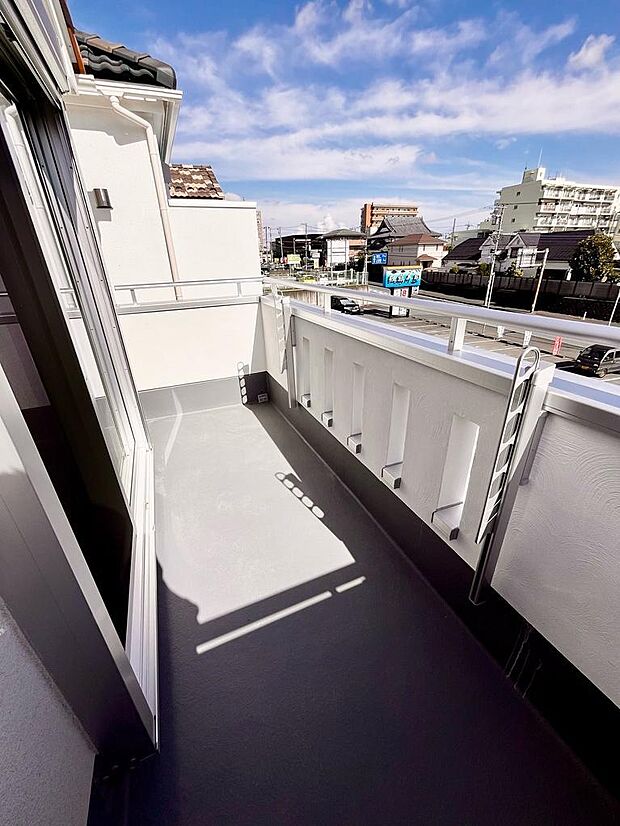 南向きバルコニー