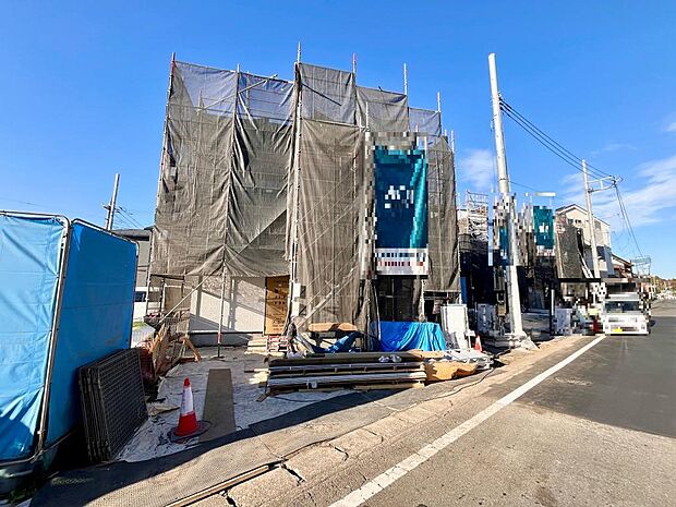 販売現地、1号棟