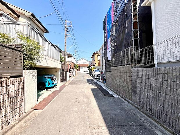 前面道路