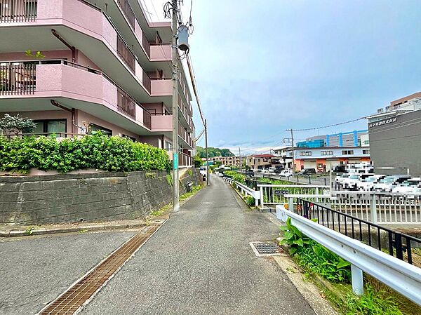 前面道路