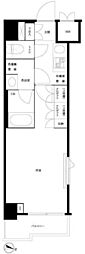 ルーブル方南町弐番館 1Kの間取図画像