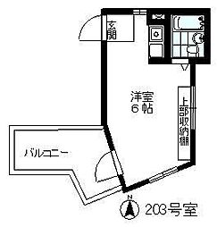間取図画像 ワンルーム