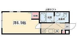 メゾン・ド・ユー古淵 1階1Kの間取り