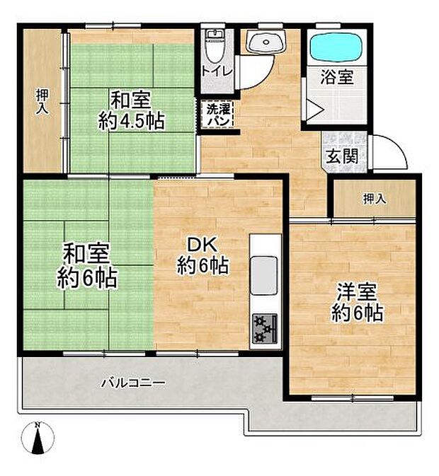 形状等が現況と異なる場合は現況を優先します。