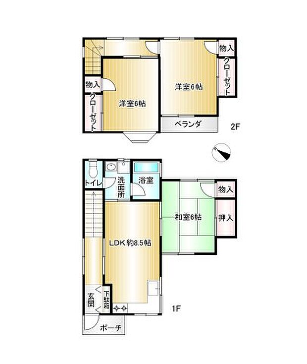 形状等が現況と異なる場合は現況を優先します。