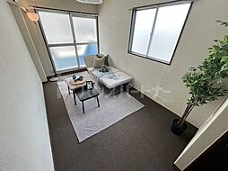 いすずハイツ 2階ワンルームのリビング/ダイニング