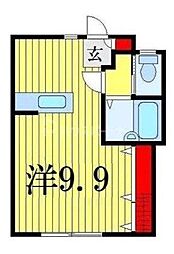 間取図画像 ワンルーム