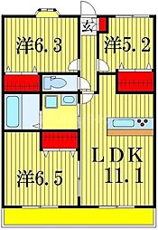 間取図画像 3LDK