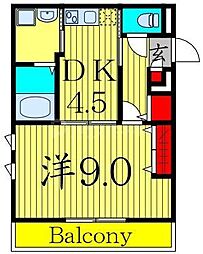 間取図画像 1DK