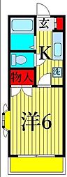 間取図画像 1K