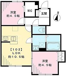 メゾンペジーブル 1階/102