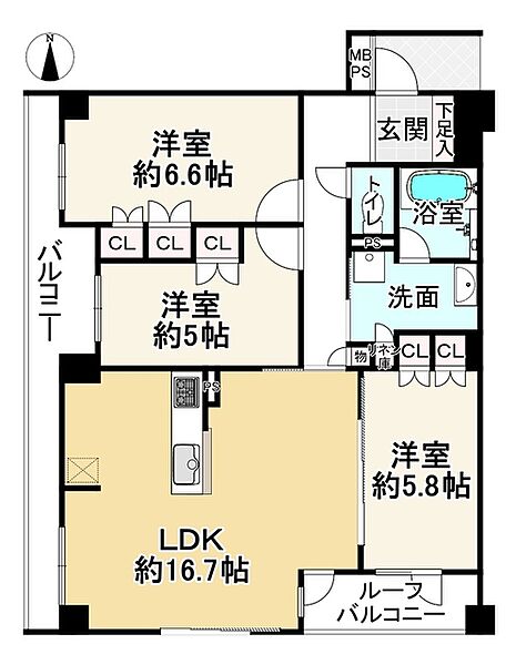 間取り：326000262669