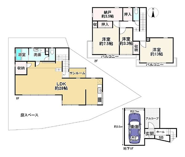 間取り：326000271404