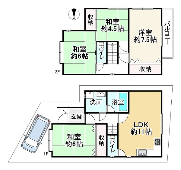 間取り：326000271180