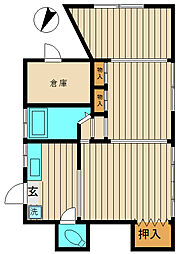 KATOハイツの間取図画像