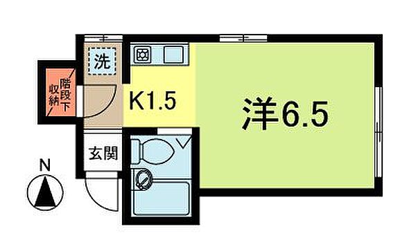 カーサリエト 103｜東京都武蔵野市境１丁目(賃貸アパート1K・1階・17.35㎡)の写真 その2