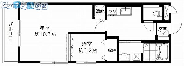 同じ建物の物件間取り写真 - ID:215002797310