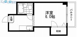 間取図画像 1K