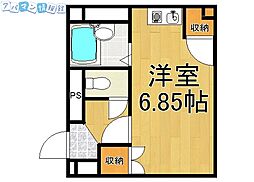 シュタットハウス ワンルームの間取図画像