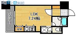SUITE.HND ワンルームの間取図画像