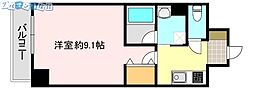 S-FORT新潟笹口 1Kの間取図画像