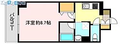 S-FORT新潟笹口 1Kの間取図画像