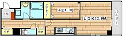 セレノスクエア 1LDKの間取図画像