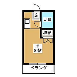 間取図画像 ワンルーム