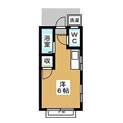 間取図画像 ワンルーム