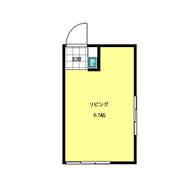 みのり荘 ワンルームの間取図画像