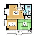 パレス葵1階9.9万円