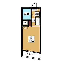 グランドパレス高円寺 ワンルームの間取図画像