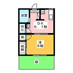 間取図画像 1DK