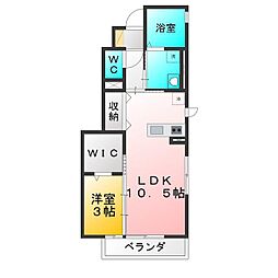 ハイム・ジョルニ 1LDKの間取図画像
