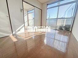 板橋荘 205 2階2DKのリビング/ダイニング