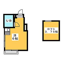 間取図画像 ワンルーム