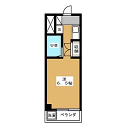 ファミール武蔵野 ワンルームの間取図画像