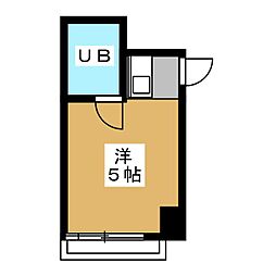 メゾン・ド・吉祥寺 ワンルームの間取図画像