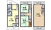 京都市西京区嵐山西一川町 3階建 築51年のイメージ