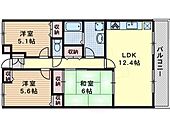 京都市南区久世中久世町１丁目 4階建 築26年のイメージ