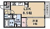 京都市南区吉祥院這登東町 2階建 築16年のイメージ
